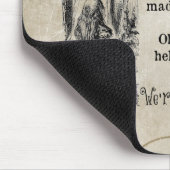 Alice in Wonderland; Cheshire Cat met Alice Muismat (Hoek)