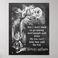 Alice in Wonderland; Cheshire Cat met Alice