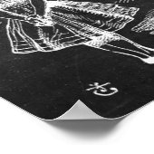 Alice in Wonderland; Cheshire Cat met Alice Poster (Hoek)