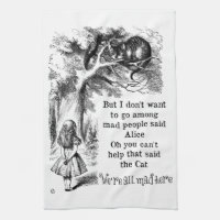 Alice in Wonderland; Cheshire Cat met Alice