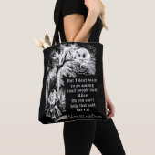 Alice in Wonderland; Cheshire Cat met Alice Tote Bag (Dichtbij)