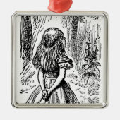  Alice in Wonderland, Cheshire Cat Metalen Ornament (Voorkant)