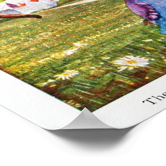 Alice in Wonderland Cheshire Cat Poster (Hoek)