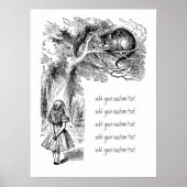 Alice in Wonderland, Cheshire Cat Poster (Voorkant)