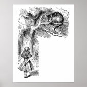 Alice in Wonderland, Cheshire Cat Poster (Voorkant)