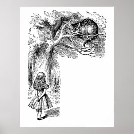 Alice in Wonderland, Cheshire Cat Poster