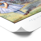 Alice in Wonderland Cheshire Cat Print Poster (Hoek)