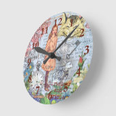 Alice in Wonderland Cheshire Cat Ronde Klok (Hoek)
