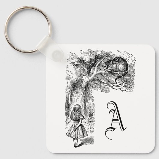  Alice in Wonderland, Cheshire Cat Sleutelhanger (Voorkant)