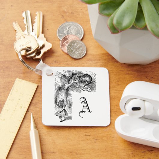  Alice in Wonderland, Cheshire Cat Sleutelhanger (Bureau)