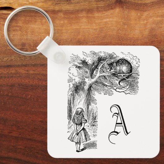 Alice in Wonderland, Cheshire Cat Sleutelhanger (Voorkant)