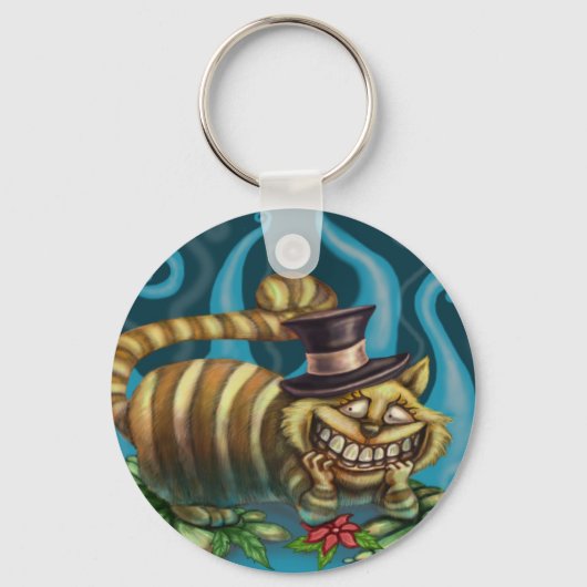 Alice in Wonderland Cheshire Cat Sleutelhanger (Voorkant)