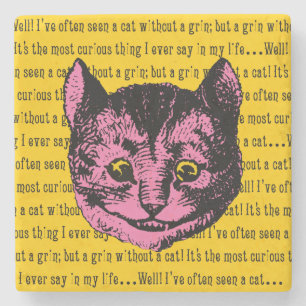 Alice in Wonderland Cheshire Cat Stenen Onderzetter
