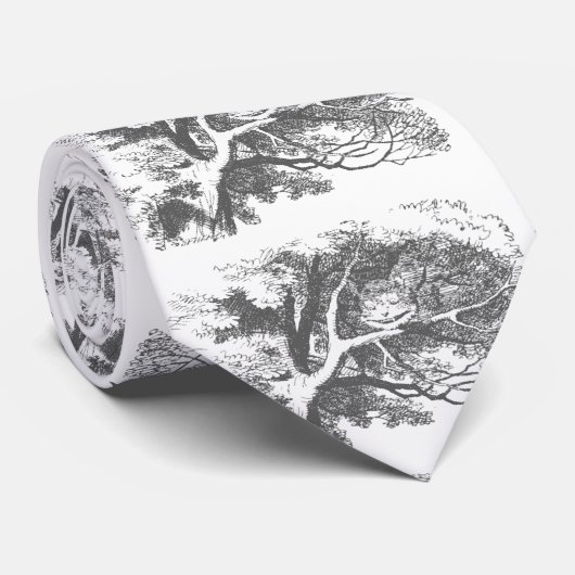 Alice in Wonderland Cheshire Cat Stropdas (Opgerold)