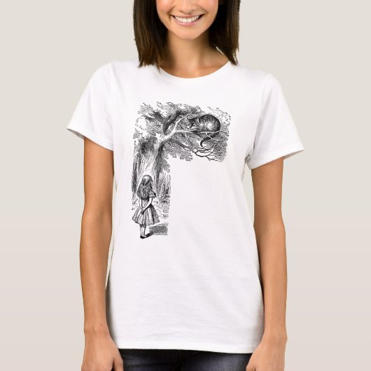  Alice in Wonderland, Cheshire Cat T-shirt (Voorkant)