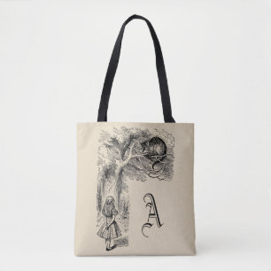  Alice in Wonderland, Cheshire Cat Tote Bag