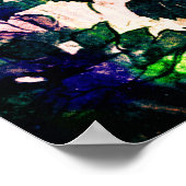 Alice in Wonderland Cheshire Cat Waterverf Poster (Hoek)