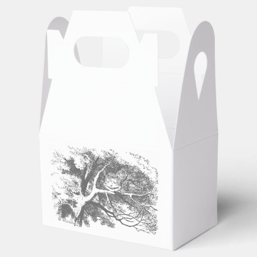 Alice in Wonderland Cheshire Kat Feest Favor Dozen Bedankdoosjes (Geopend)