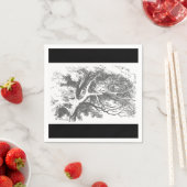 Alice in Wonderland Cheshire Kat Papier Servetten (Insitu)
