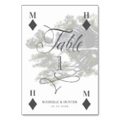 Alice in Wonderland Cheshire speldenkaart Kaart (Achterkant)