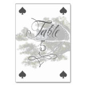  Alice in Wonderland Cheshire speldenkaart Kaart (Achterkant)