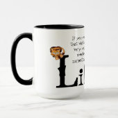 Alice in Wonderland Citaat (Cherie Roe Dirksen) Mok (Links)