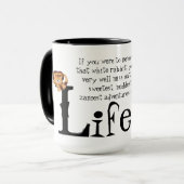 Alice in Wonderland Citaat (Cherie Roe Dirksen) Mok (Voorkant links)