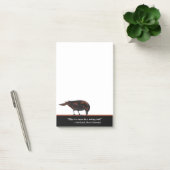 Alice in wonderland citaat en Raven Post-it Notes (Kantoor)