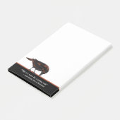 Alice in wonderland citaat en Raven Post-it Notes (Schuin)