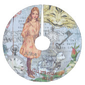 Alice in Wonderland Classic Cheshire Rabbit Alice Kerstboom Rok (Voorkant)