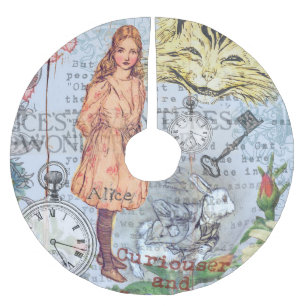 Alice in Wonderland Classic Cheshire Rabbit Alice Kerstboom Rok
