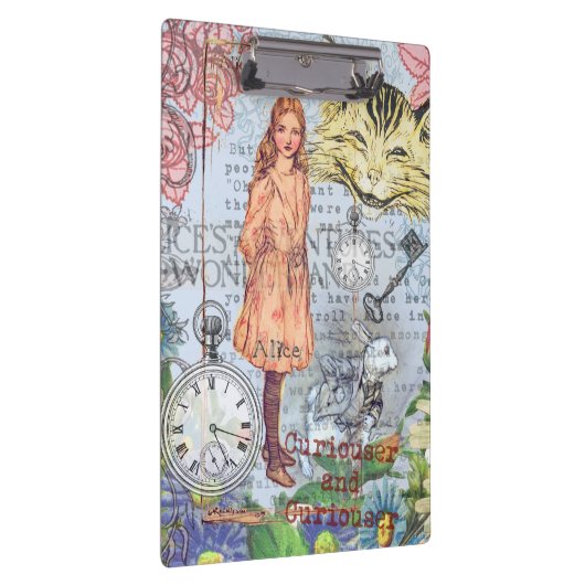 Alice in Wonderland Classic Cheshire Rabbit Alice Klembord (Rechts)