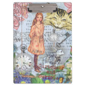 Alice in Wonderland Classic Cheshire Rabbit Alice Klembord (Voorkant)