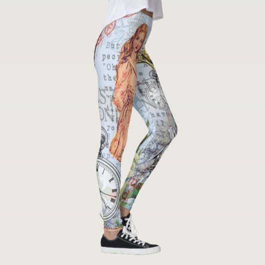 Alice in Wonderland Classic Cheshire Rabbit Alice Leggings (Rechts)