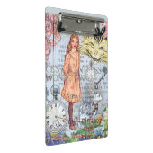 Alice in Wonderland Classic Cheshire Rabbit Alice Mini Klembord (Schuin)