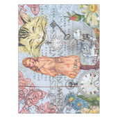 Alice in Wonderland Classic Cheshire Rabbit Alice Tafelkleed (Voorkant)