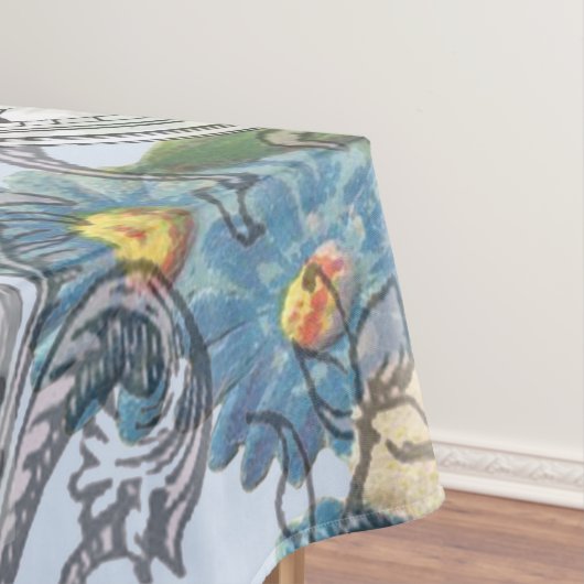 Alice in Wonderland Classic Cheshire Rabbit Alice Tafelkleed (Voorbeeld)