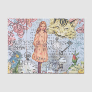 Alice in Wonderland Classic Cheshire Rabbit Alice Tissuepapier