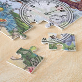 Alice in Wonderland Classic Illustration Legpuzzel (Zijkant)