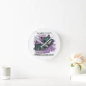 Alice in Wonderland clock. Ronde Klok (Huis)