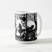 Alice in Wonderland Coffee Mok (Voorkant rechts)