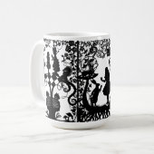 Alice in Wonderland Coffee Mok (Voorkant links)