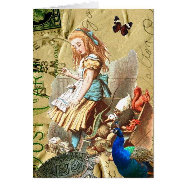  Alice in Wonderland collage (Voorkant)