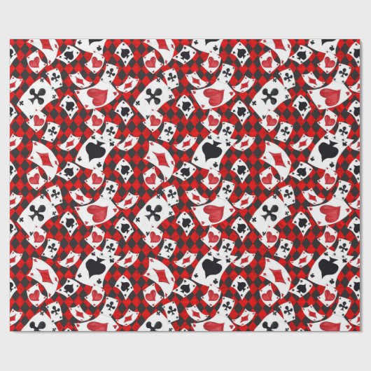 Alice in Wonderland Collage kerstcadeau Cadeaupapier (Vlak)