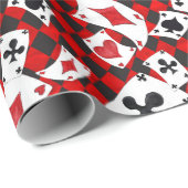 Alice in Wonderland Collage kerstcadeau Cadeaupapier (Rol Hoek)