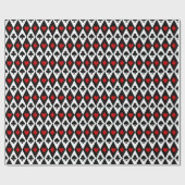 Alice in Wonderland Collage kerstcadeau Cadeaupapier (Vlak)