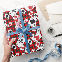 Alice in Wonderland Collage Kerstcadeau Wrappin