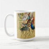  Alice in Wonderland collage Koffiemok (Links)