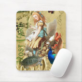  Alice in Wonderland collage Muismat (Met muis)