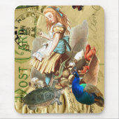  Alice in Wonderland collage Muismat (Voorkant)